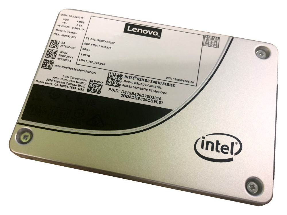Lenovo 960GB SSD MS SATA SIMPLE SWAP 3.5 S4610