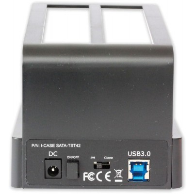 Techly 309746 storage drive docking station USB 3.2 Gen 1 (3.1 Gen 1) Type-B Black – image 3