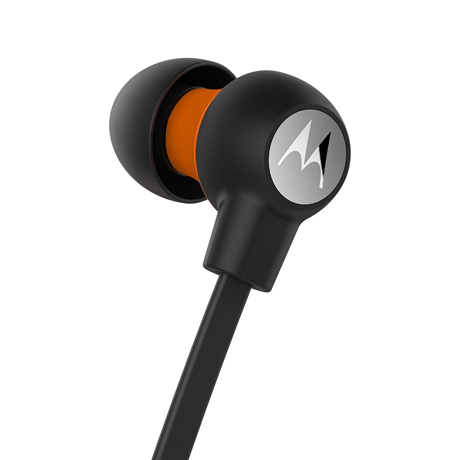 Motorola VerveRider+ Headset Wireless Neck-band Calls/Music Bluetooth Black, Orange – image 5