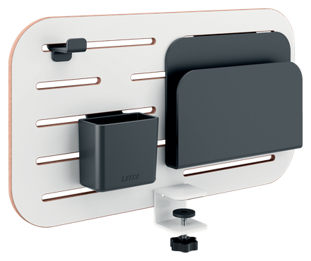 Leitz 65480000 vassoio da scrivania MDF Plastica riciclata Bianco