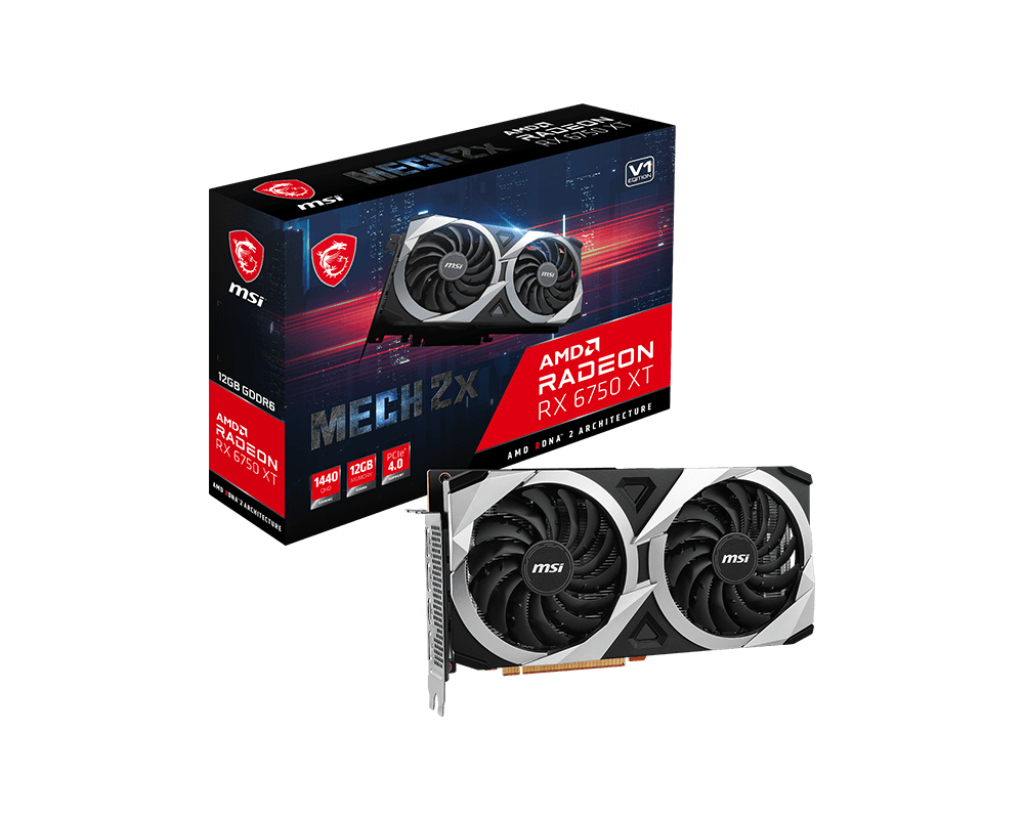 MSI RX 6750 XT MECH 2X 12G V1