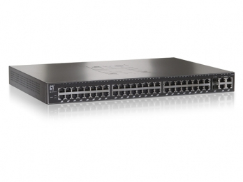 LevelOne 48 FE + 2 GE + 2 GE Combo SFP Web Smart Switch – image 2