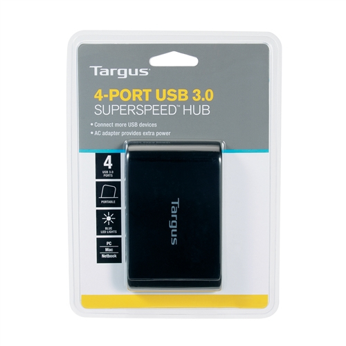 Targus ACH119EU interface hub 5000 Mbit/s Black – image 5