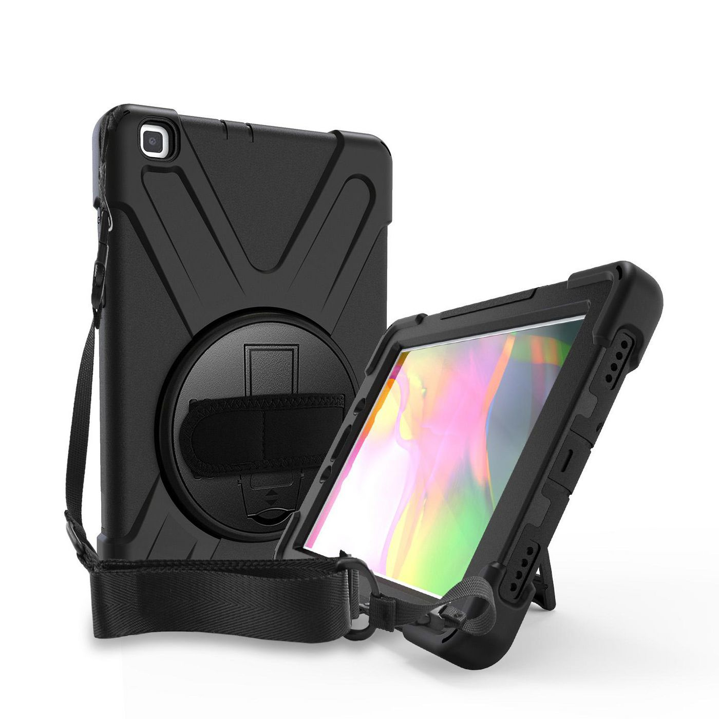 eSTUFF AUSTIN Defender Case for Samsung Galaxy Tab A 8.0 - Black – image 5