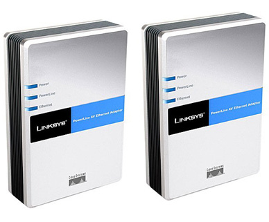 Linksys PowerLine AV Ethernet Adapter Kit