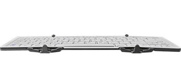 InLine 55375W mobile device keyboard QWERTZ German Bluetooth White – image 2