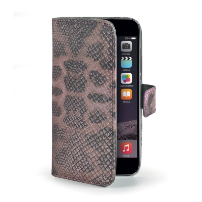 Celly PITONIPH6PK mobile phone case Folio Grey, Pink – image 1