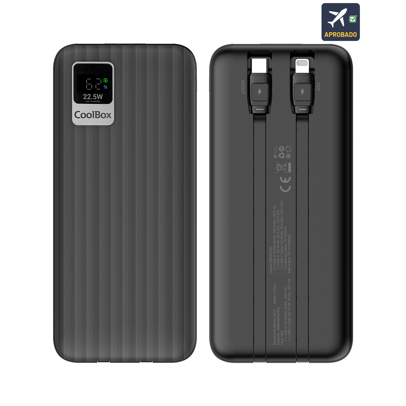 CoolBox COO-PB10K-DP10 power bank – image 1