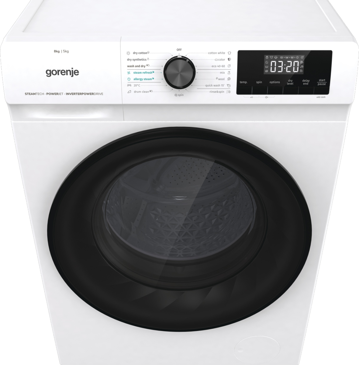 Gorenje WD8514S washer dryer Freestanding Front-load White – image 3
