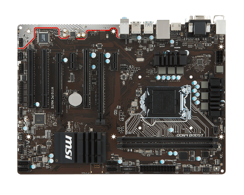 MSI H110 PC MATE – image 2