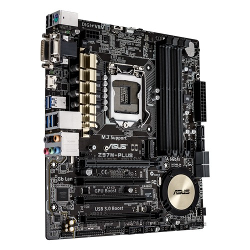 ASUS Z97M-PLUS Intel® Z97 LGA 1150 (Socket H3) micro ATX – image 4