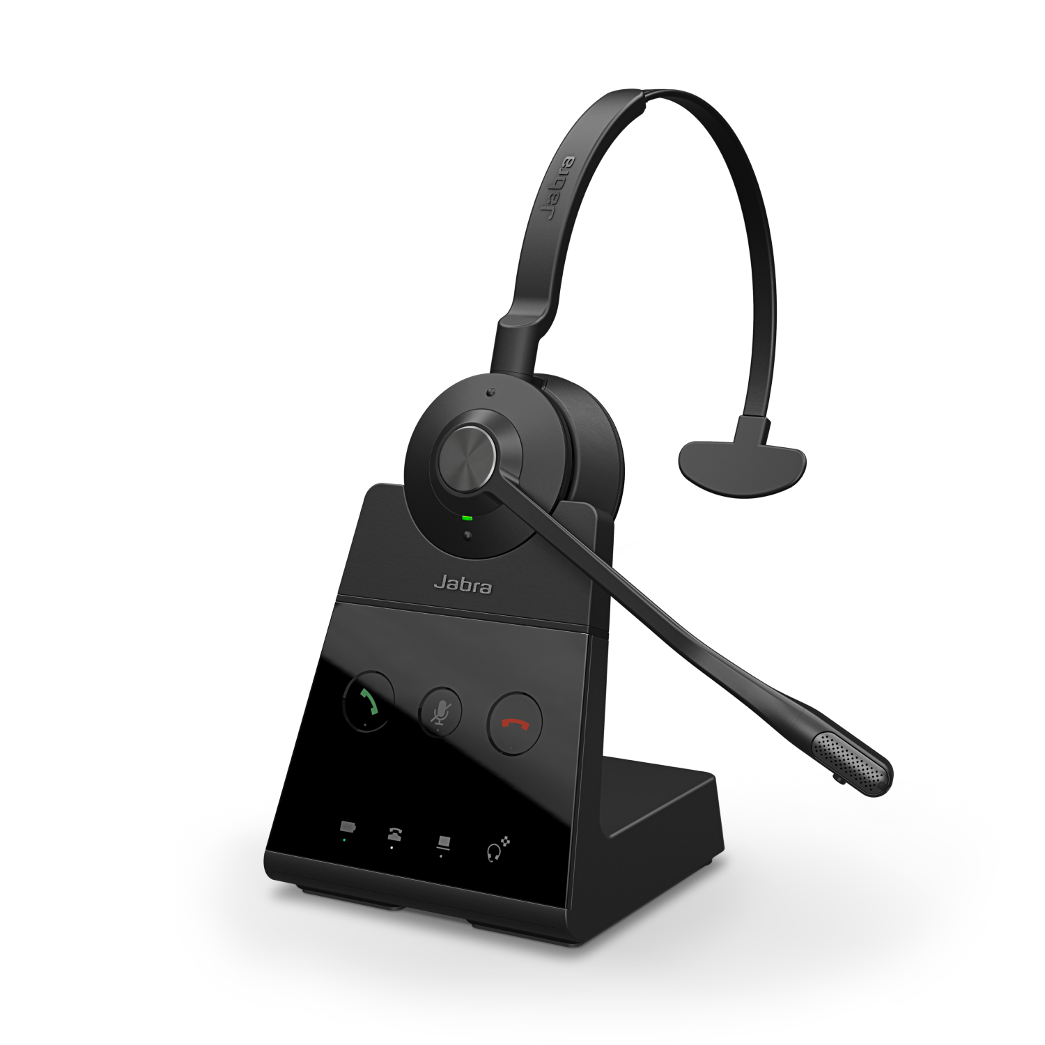 Jabra Engage 65 Mono Headset Trådlös Huvudband Kontor/callcenter Micro-USB Bluetooth Svart