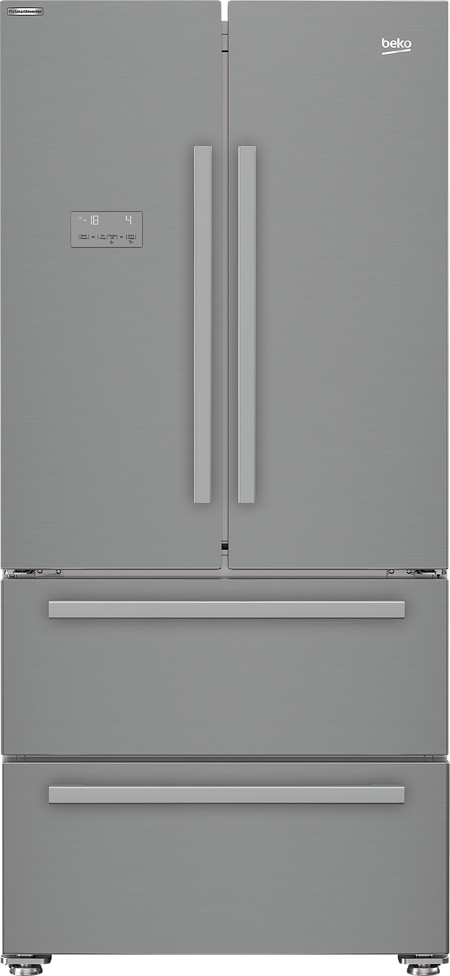 Beko GNE6049XPN side-by-side refrigerator Freestanding – image 1