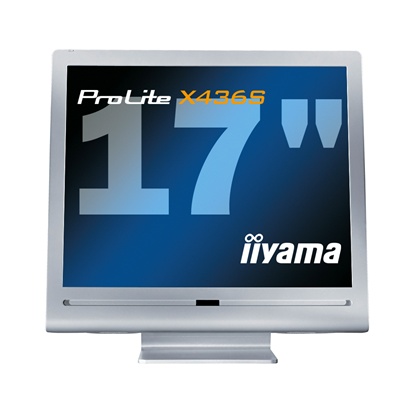 iiyama ProLite X436S 17" LCD Silver