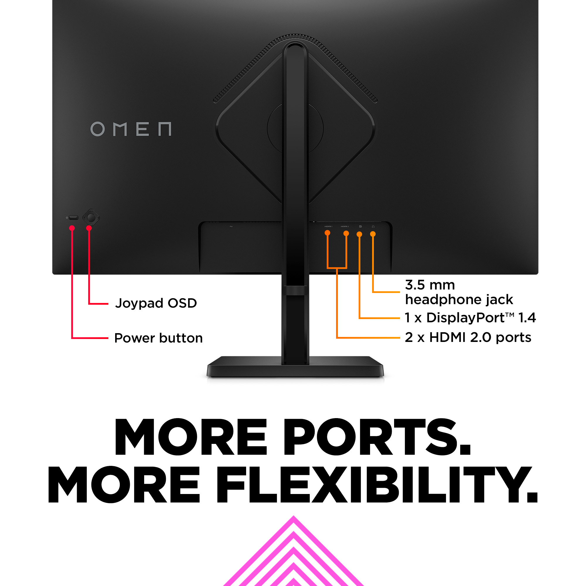 HP OMEN by HP 31.5 inch QHD 165Hz Gaming Monitor - OMEN 32q – image 4
