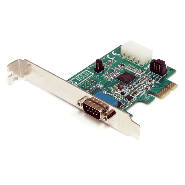 StarTech.com 1 Port Native PCI Express RS232 Serial Adapter Card with 16950 UART – image 1