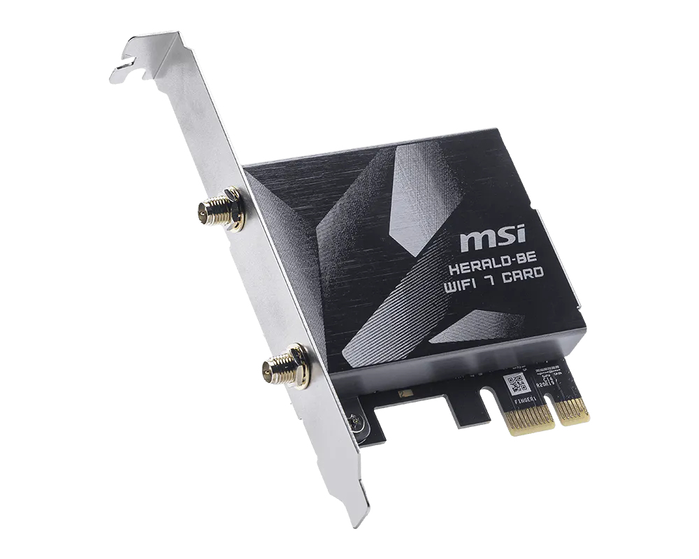 MSI Herald BE9400 WiFi7 PCIe-Card