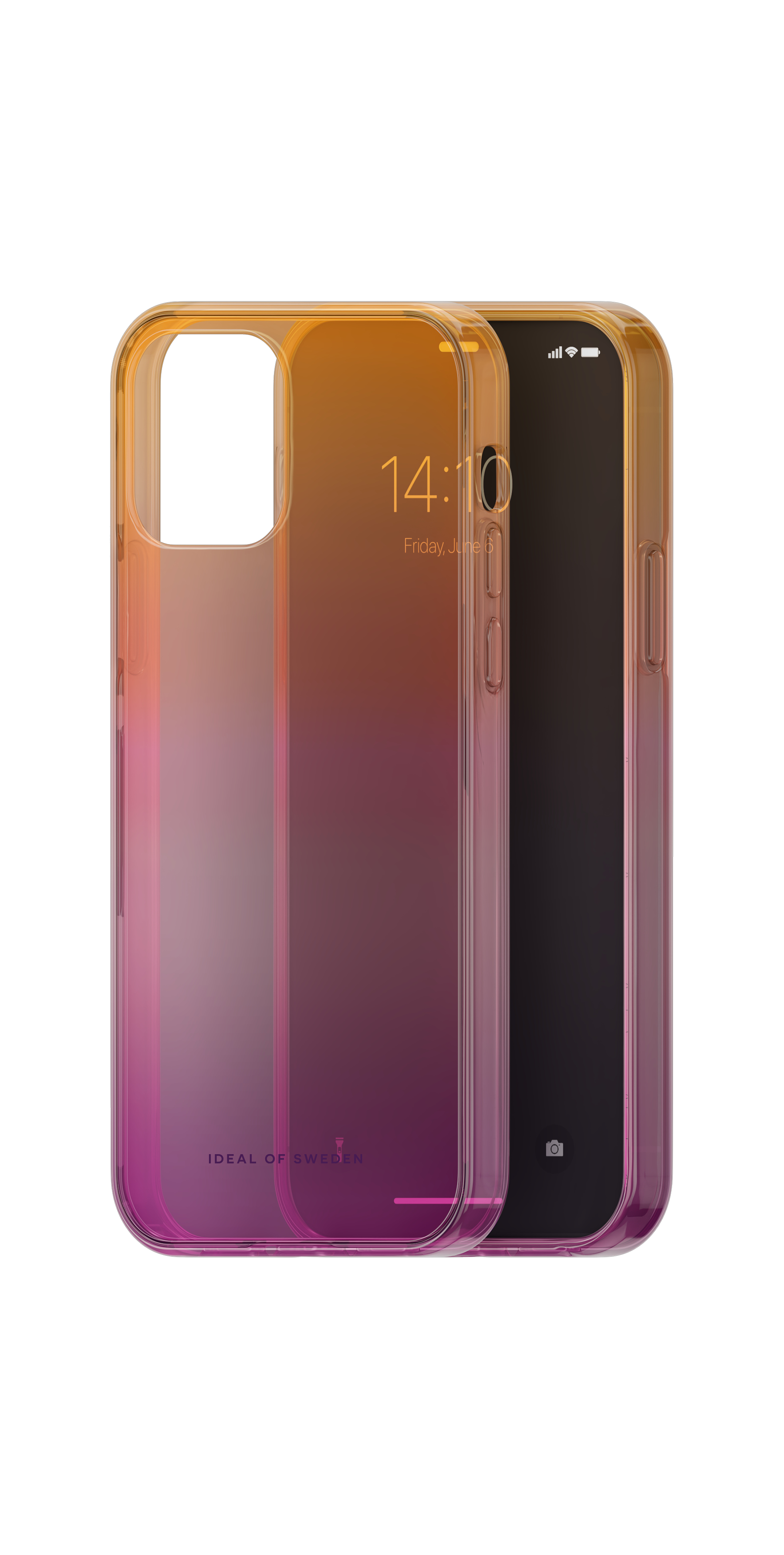 iDeal of Sweden Clear Case iPhone 12/12P Vibrant Ombre – image 1
