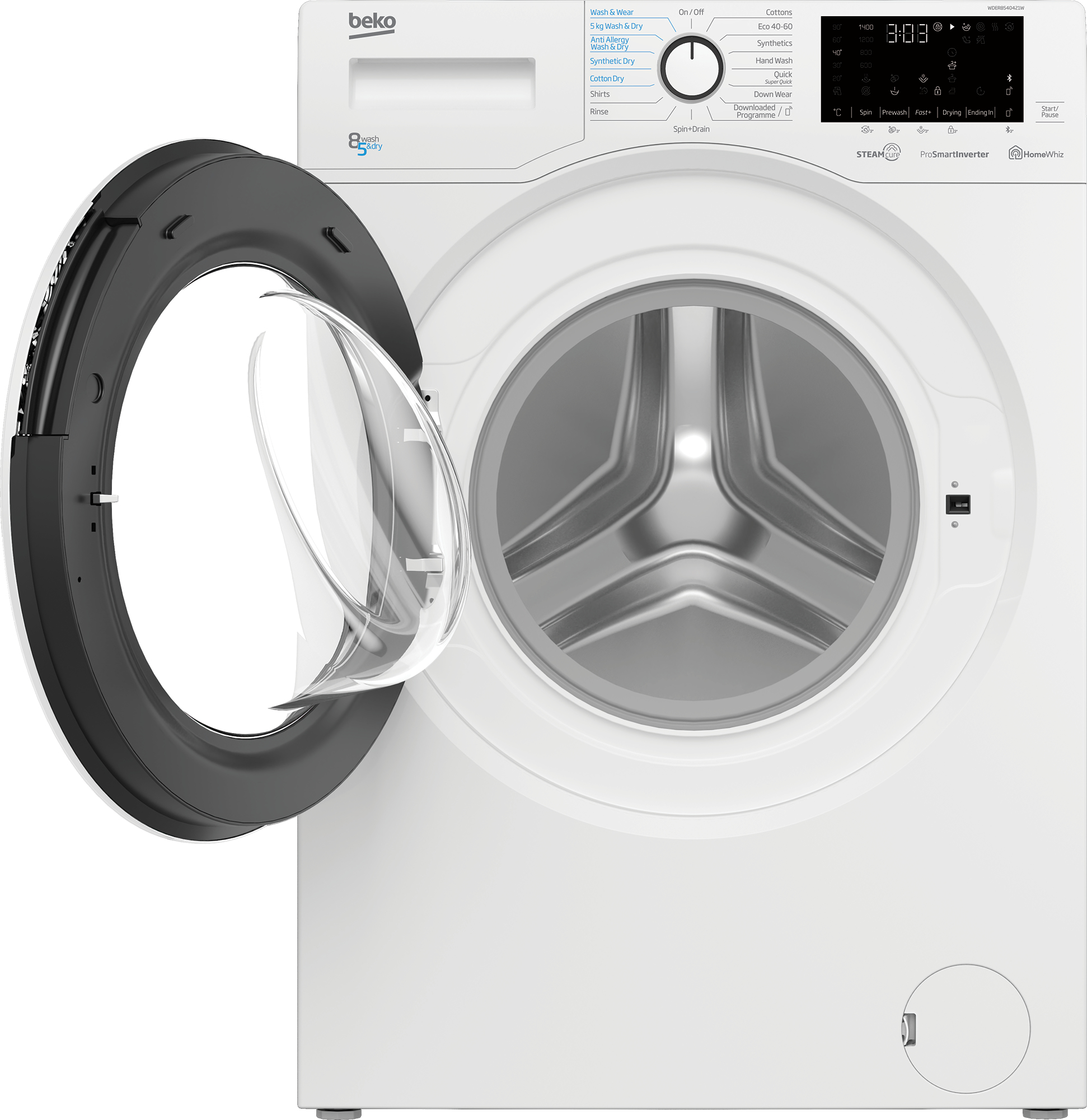 Beko WDER8540421W Freestanding – image 3
