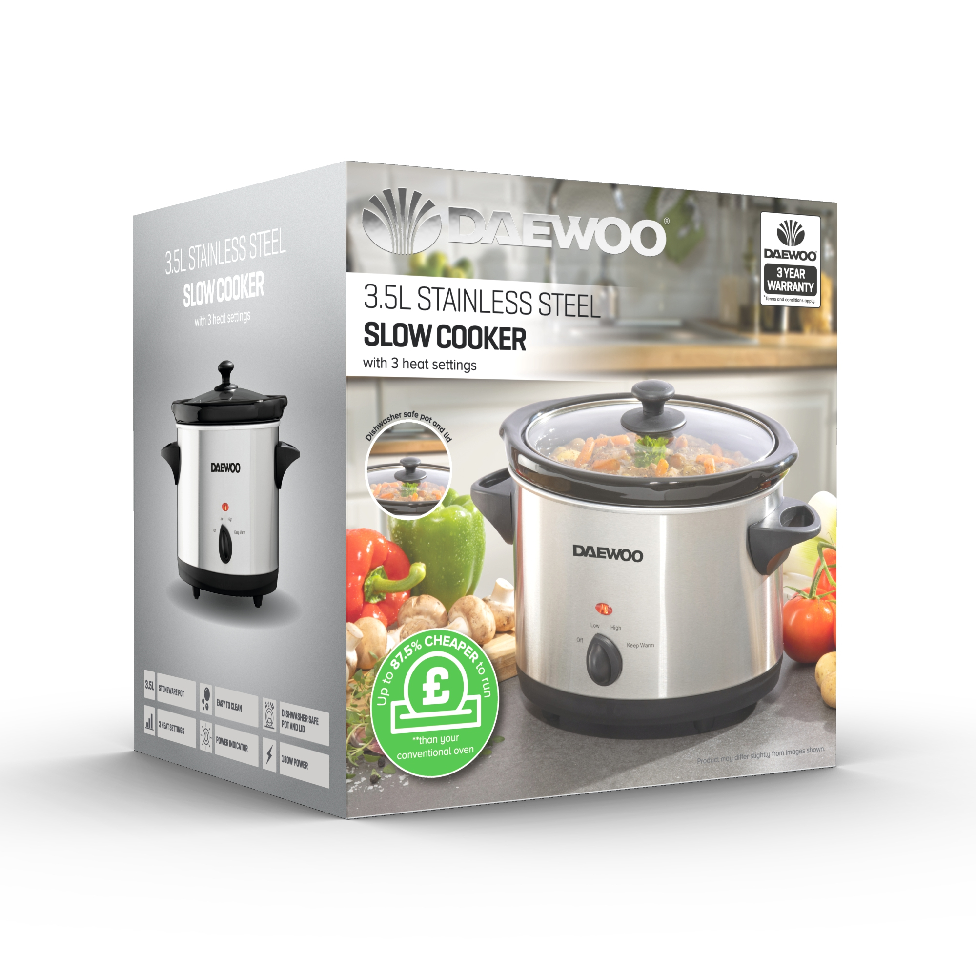 Daewoo SDA1364GE slow cooker – image 1
