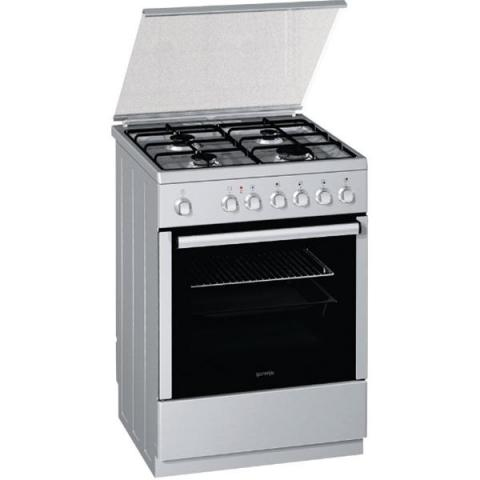 Gorenje KM67221AX1 cooker Freestanding cooker Gas Stainless steel