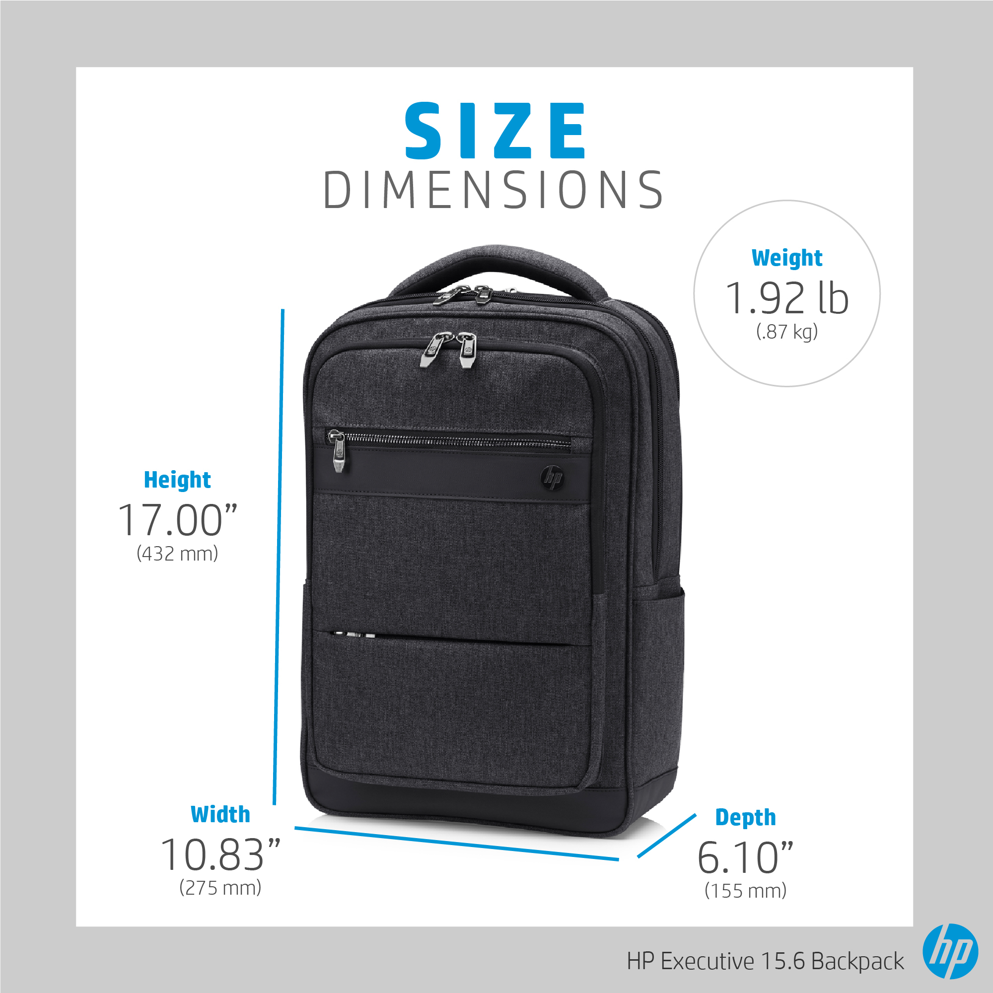 HP Executive 15.6 Backpack – image 8