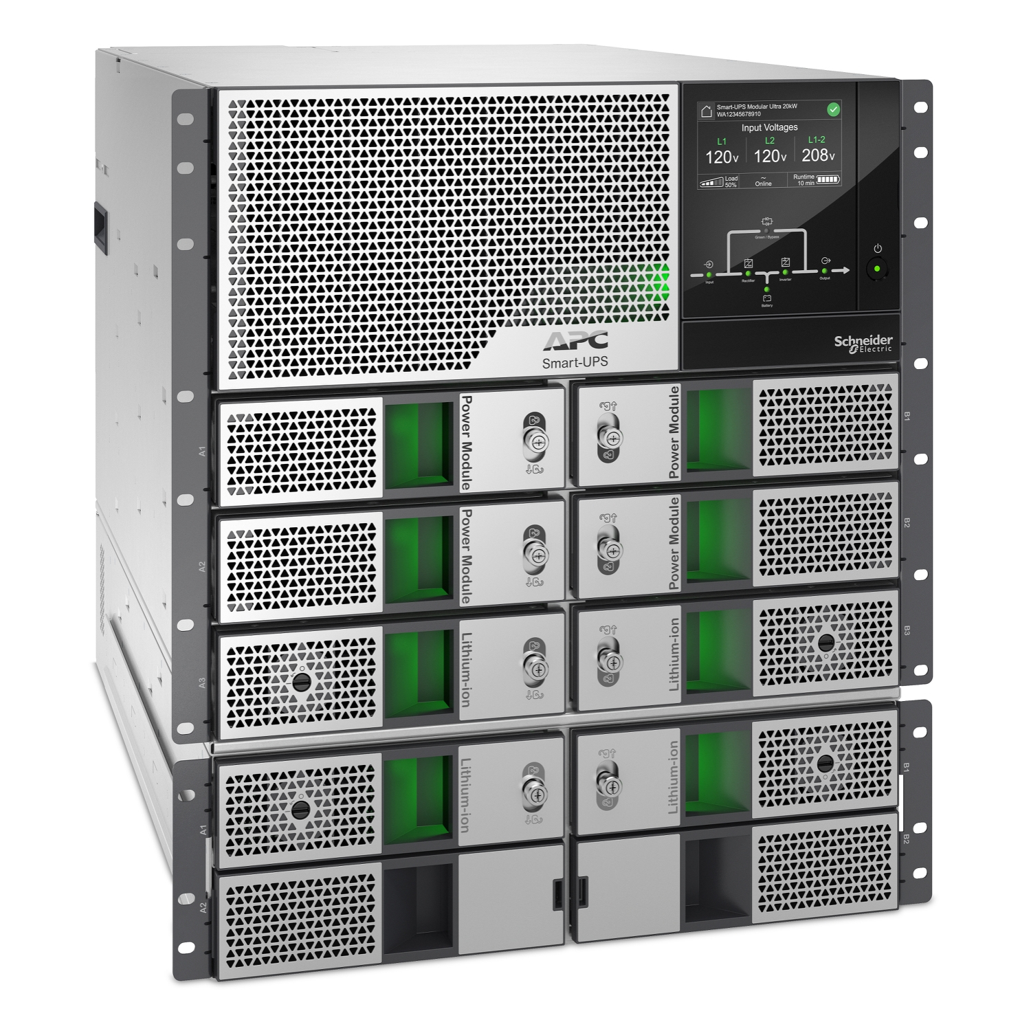APC SRYL20K20RMXLT uninterruptible power supply (UPS) Double-conversion (Online) 20 kVA – image 5