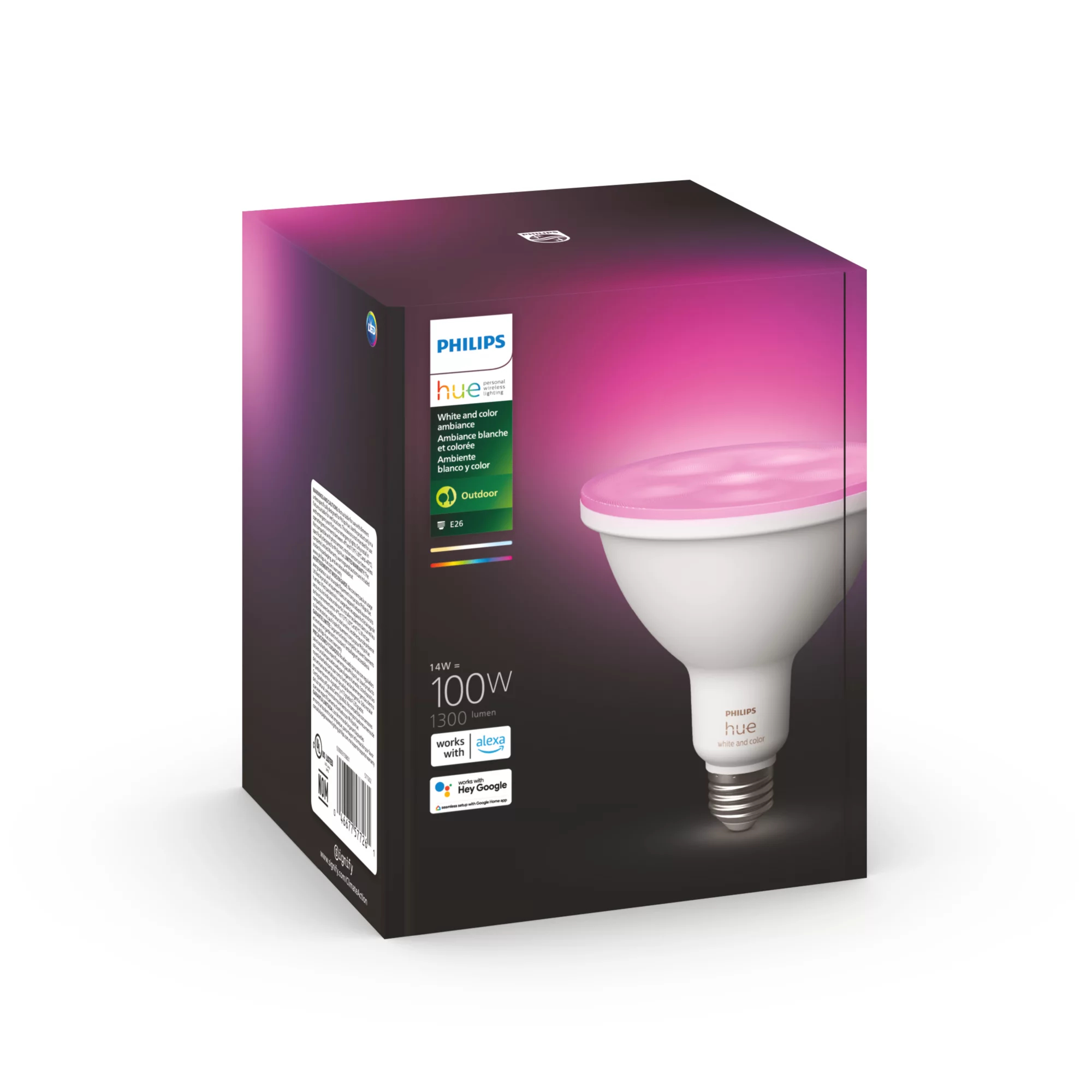 Philips by Signify Philips Hue White and colour ambience 046677577261 smart lighting Smart bulb Bluetooth/Zigbee – image 3