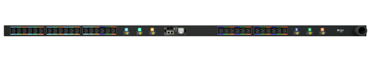 Vertiv Geist MN05MGW1-30CF18-5CS15A0A10-S-A power distribution unit (PDU) 30 AC outlet(s) 0U Black