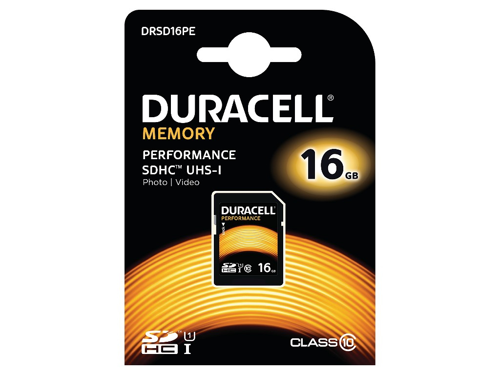 Duracell 16GB SDHC Class 10 UHS-1