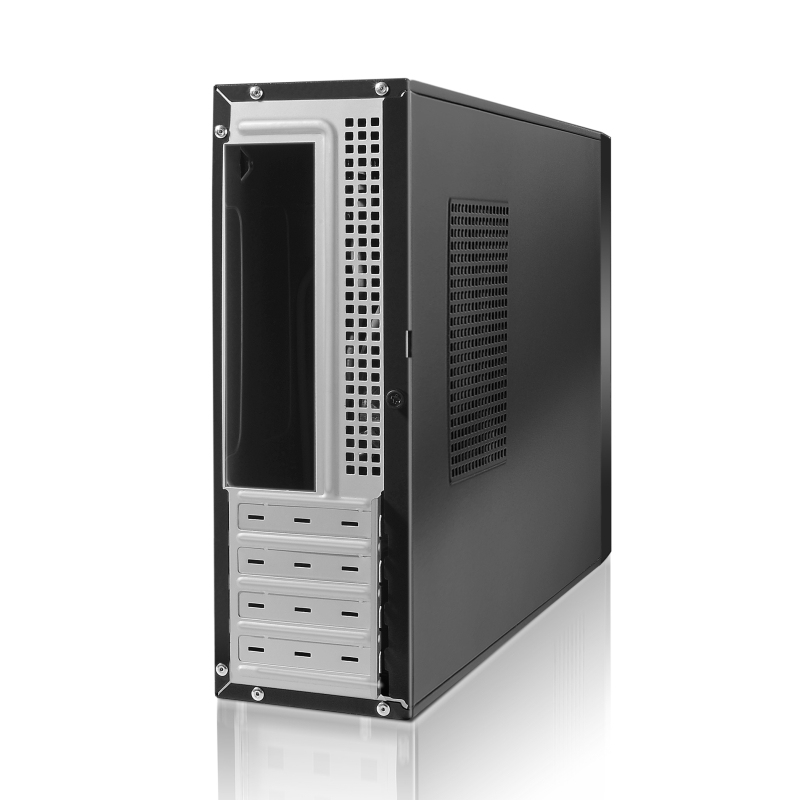 TooQ TQC-3002U3-B computer case Low Profile (Slimline) Black – image 3