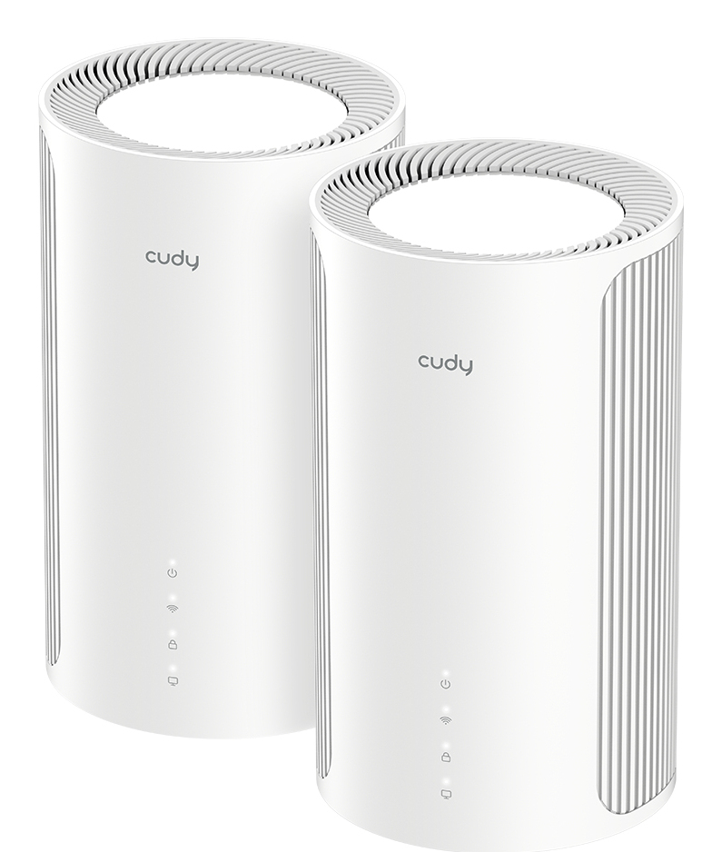 Cudy M11000 Tribanda (2.4 GHz / 5 GHz / 6 GHz) Wi-Fi 7 (802.11be) Blanco 4 Interno