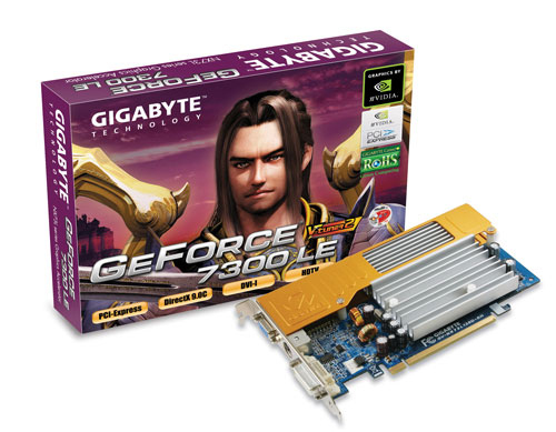 GIGABYTE GeForce7300 PCI-E x16 128MB