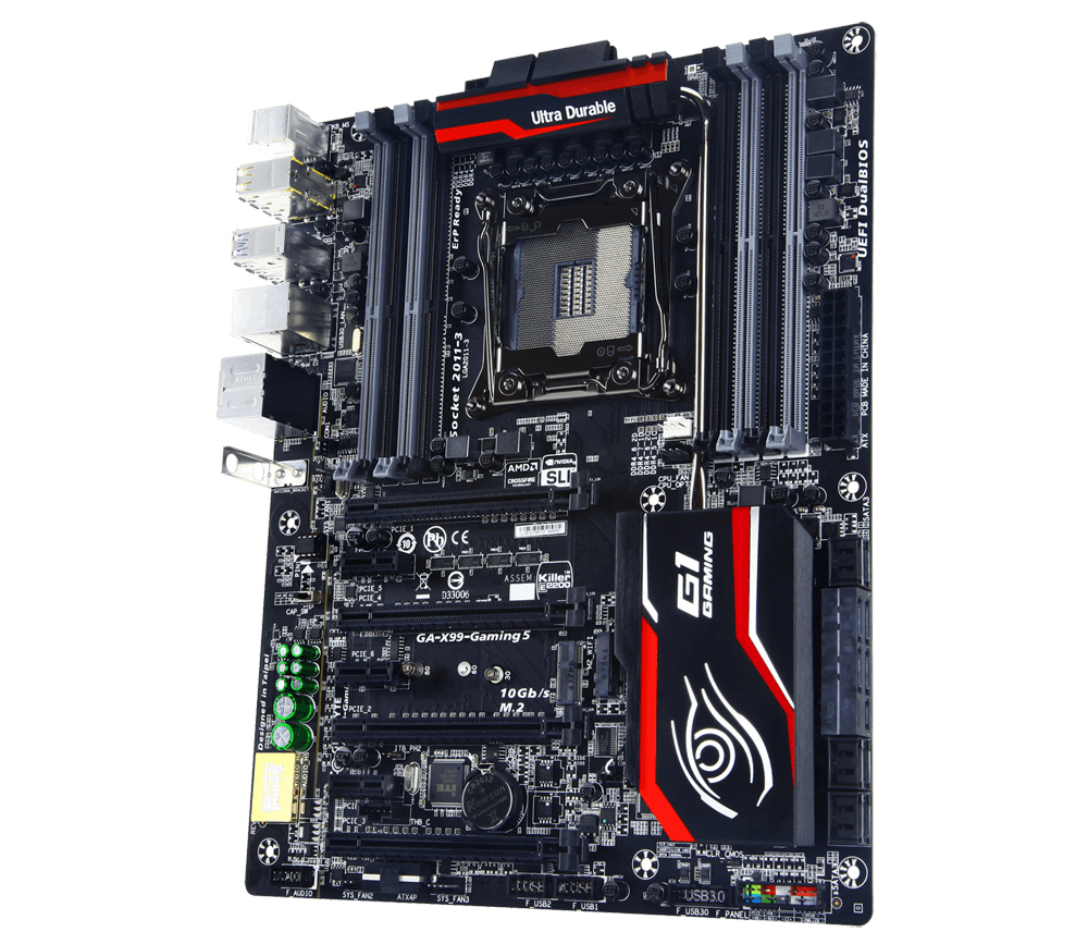 GIGABYTE GA-X99-GAMING5 motherboard Intel® X99 LGA 2011-v3 ATX – image 4