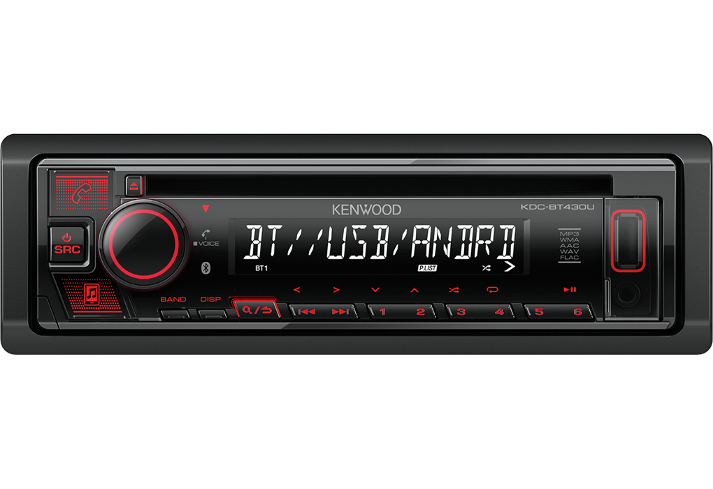 Kenwood KDC-BT430U car media receiver Black – image 1