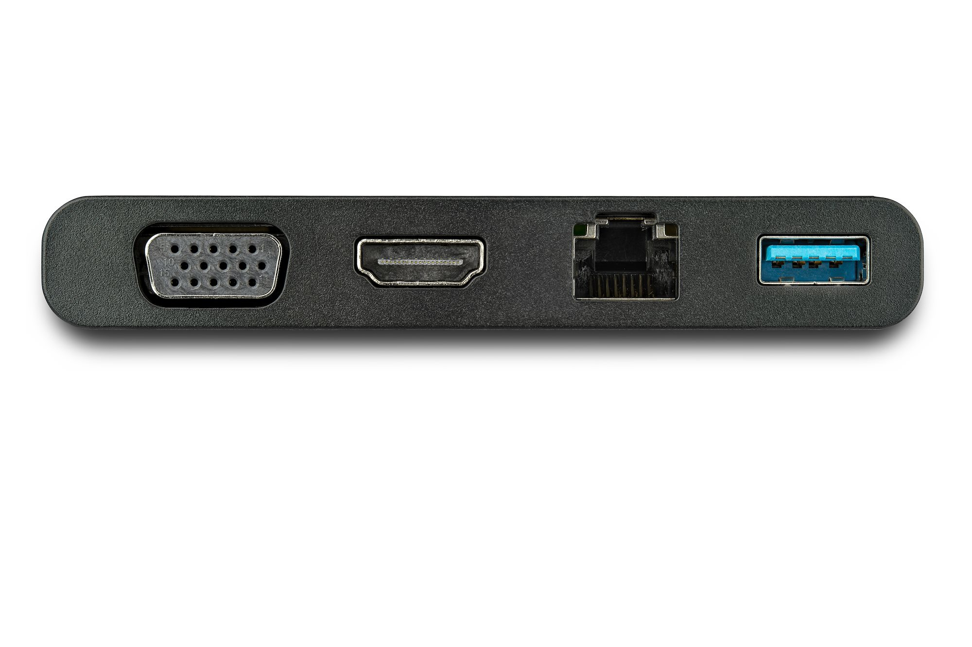 StarTech.com USB C Multiport Adapter with HDMI, VGA, Gigabit Ethernet & USB 3.0 - USB C to 4K HDMI or 1080p VGA Display Mini Dock Hub - USB Type-C Travel Dockin – image 3