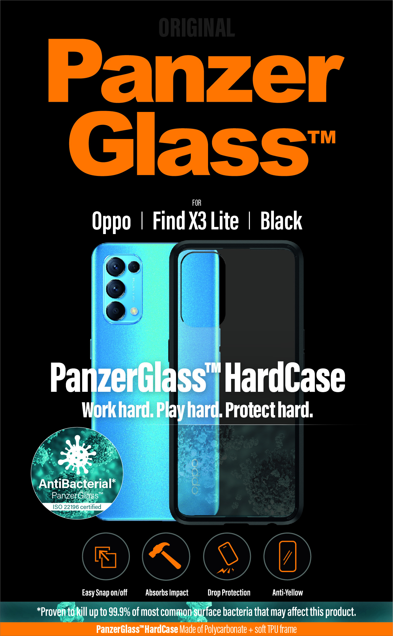 PanzerGlass ® HardCase Oppo Find X3 Lite – image 7