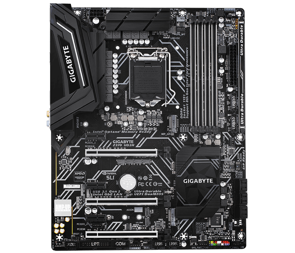 GIGABYTE Z370 UD3H – image 2