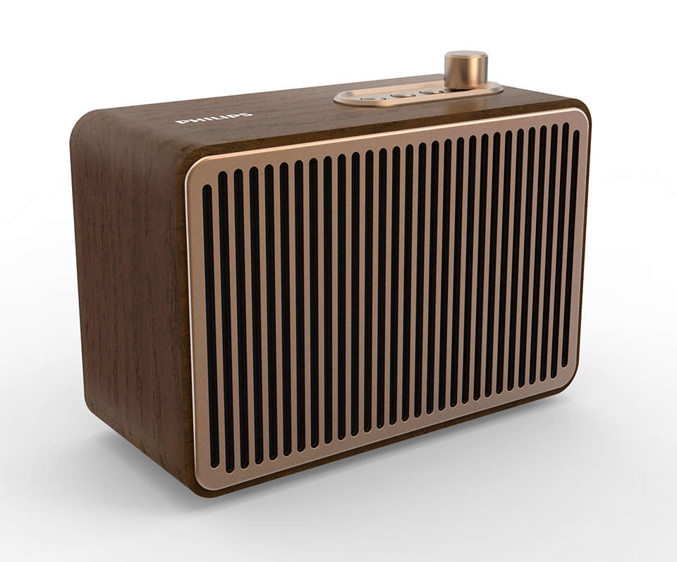 Philips TAVS500 portable/party speaker Mono portable speaker Copper, Wood – image 6