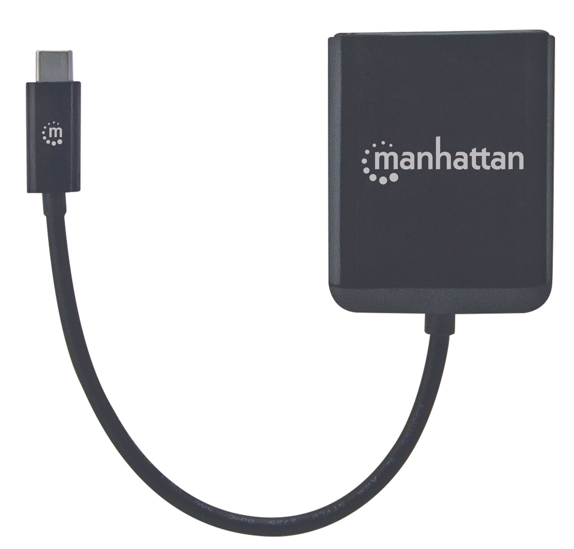Manhattan USB-C to Dual DisplayPort 1.2 Adapter Cable, 4K@30Hz – image 4