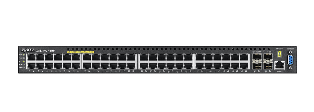 Zyxel XGS3700-48HP Managed L2+ Gigabit Ethernet (10/100/1000) Power over Ethernet (PoE) Blue – image 3