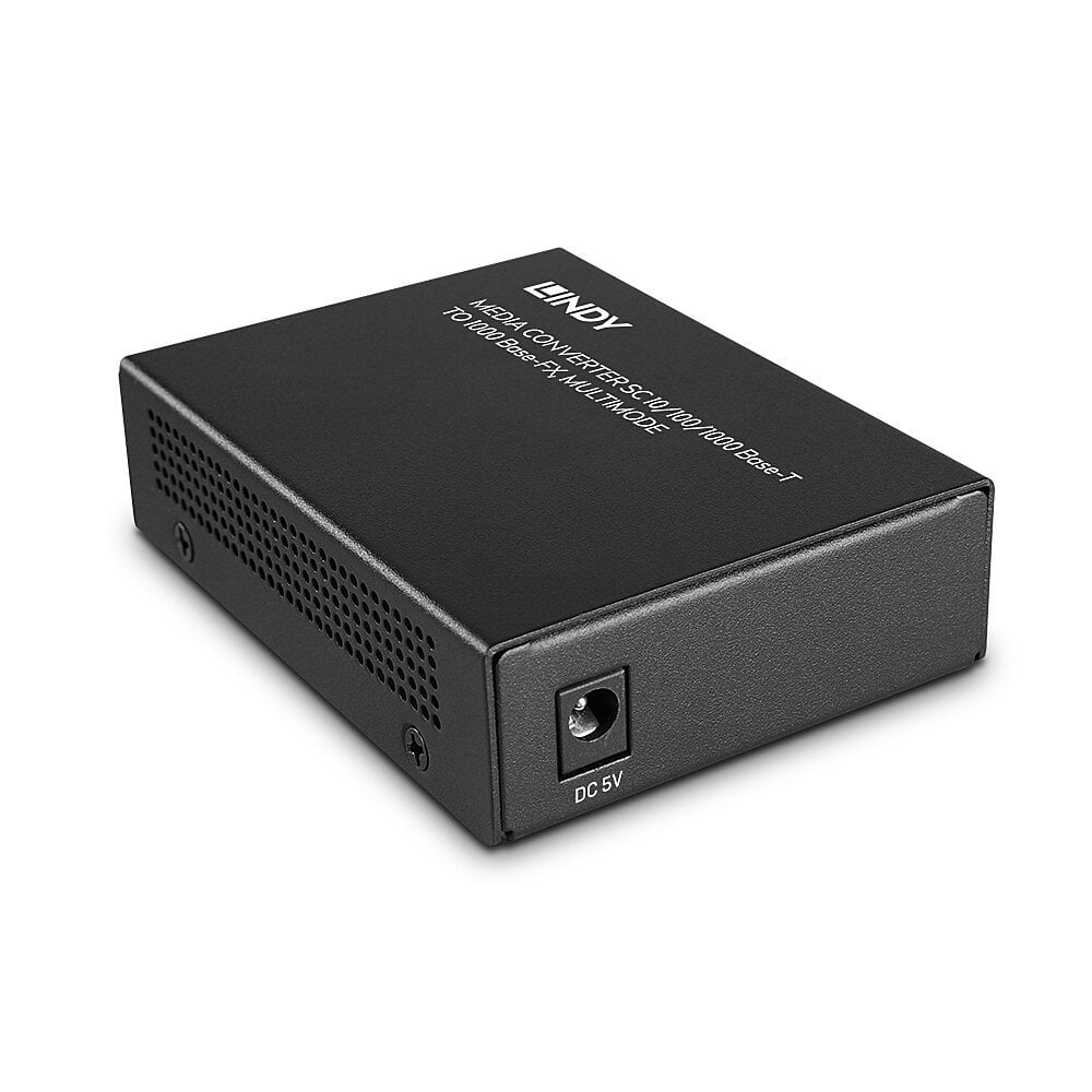 Lindy 25119 network media converter 850 nm Multi-mode Black – image 2