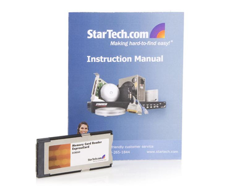 StarTech.com ExpressCard 12-in-1 Multi Media Memory Card Reader – image 4