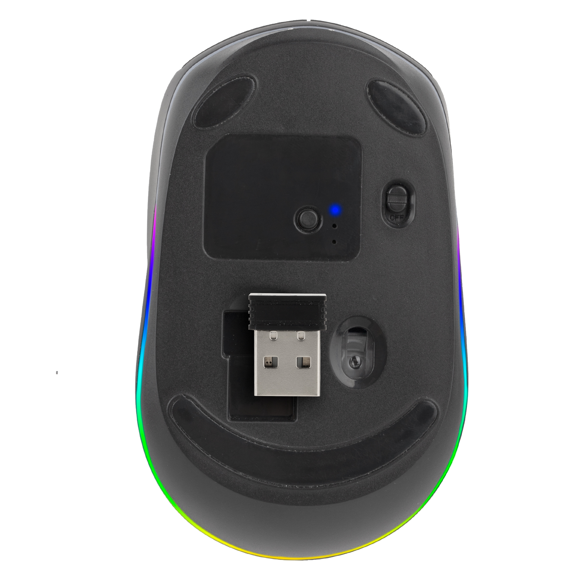 NGS SMOG-RB mouse Gaming Ambidextrous RF Wireless + Bluetooth Optical 2400 DPI – image 6