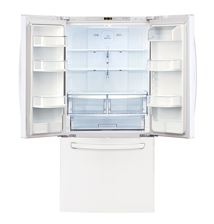 LG LFD22786SW side-by-side refrigerator Freestanding White – image 2