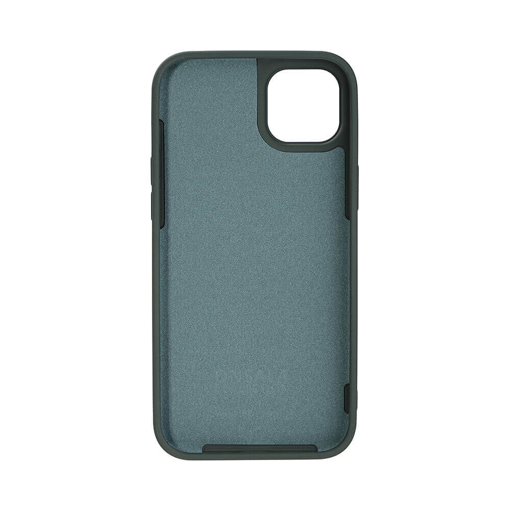 Onsala Phone Case Silicone Olive Green - iPhone 14 Plus – image 3