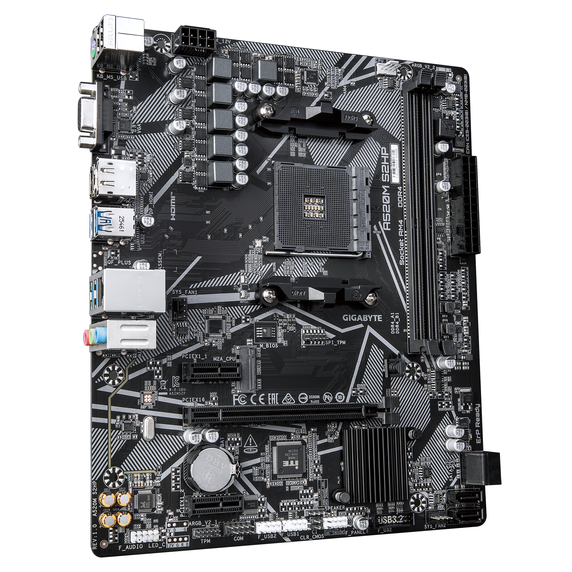 GIGABYTE A520M S2HP – image 3