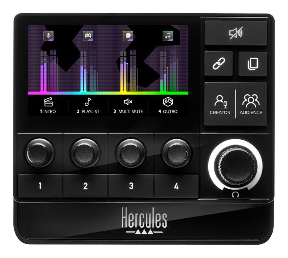 Audio Controller Hercules Stream 200 XLR retail Audio Zubehör
