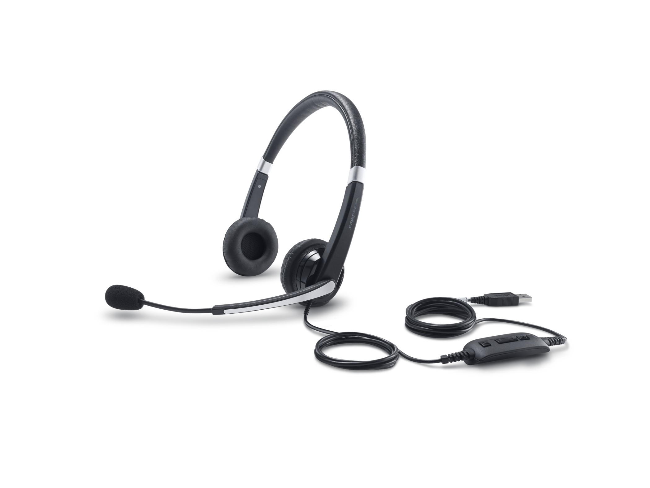 Dell UC300 Headset Wired Head-band Office/Call center Black – image 1