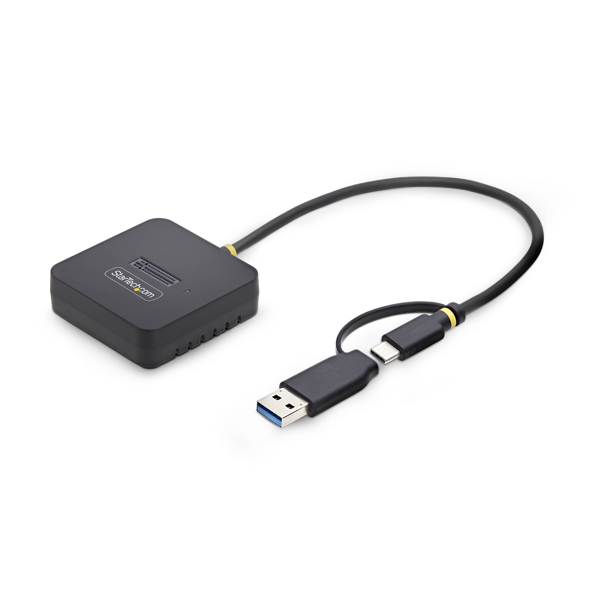StarTech.com - Interface adapter - M.2 2230, M.2 2242, M.2 2260, M.2 2280 - M.2 NVMe Card - USB 3.2 (Gen 2), USB-C 3.2 (Gen 2) - black - TAA Compliant